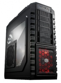 Cooler Master HAF X - Full Tower Computer Case with High Airflow Windowed Side Panel and USB 3.0