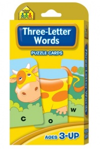 Three-Letter Words Flash Cards