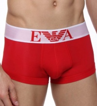 Emporio Armani Men's Basic Stretch Microfiber Wide Band Trunk