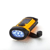 21st CG 6019 Waterproof Hand Crank and Solar Flashlight