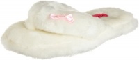 Betsey Johnson Women's Between The Sheets Fluffy Flip Flop Slipper