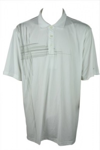 Greg Norman Mens Printed Play Dry Short Sleeve Polo Shirt