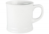 BIA Cordon Bleu Porcelain Barber Mugs, White, Set of 4