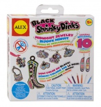 ALEX® Toys - Craft Black Shrinky Dinks Midnight Jewelry 494G