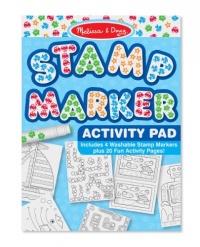 Melissa & Doug Stamp Marker Activity Pad, Blue