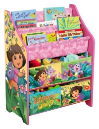 Nickelodeon Dora The Explorer Book And Toy Organizer