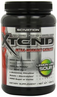 Scivation Xtend Intra-Workout Catalyst, Lemon Lime Sour, 1288 Grams