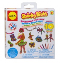 ALEX® Toys - Do-it-Yourself Wear! Shrinky Dinks Ballerina Jewelry 494B