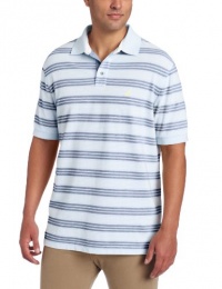 Nautica Men's Short Sleeve Fine Stripe Knit Big-Tall