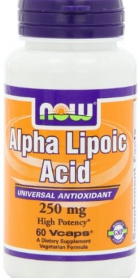 NOW Foods Alpha Lipoic Acid 250mg, 60 Vcaps