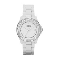 Fossil Retro Traveler Three Hand Resin Watch - White Am4466