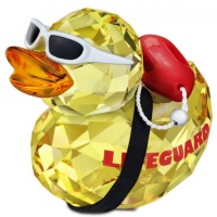 Swarovski Happy Duck Lifeguard Figurine