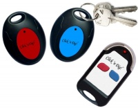 Click 'n Dig! Key Finder. 2 Receivers. Wireless RF Item Locator Remote Control, Pet, Wallet, Keyfinder. (Free Extra Batteries).