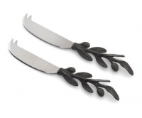 Michael Aram Olive Branch Cheese Knife Oxidized