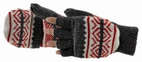 Manzella Women's Snowflake Convertible Gloves