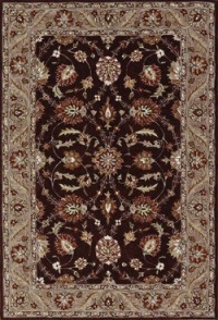 Dalyn Rugs Galleria Gl 15 Chocolate, 5-Feet by 7-Feet 6-Inch