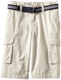 Nautica Sportswear Kids Boys 8-20 Belted Cargo Short