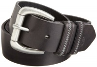 Timberland Men's Harness Leather Zig Zag Stitch Belt