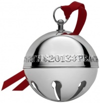 Wallace 2013 43rd Edition Silver-Plated Sleigh Bell Ornament