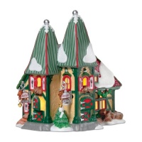 Department 56 North Pole Reindeer Stables, Dasher and Dancer