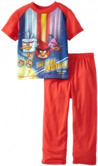 AME Sleepwear Boys Angry Birds Frontier, Red, 4