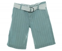 Epic Thread Belted Striped Shorts Artic Mist 14