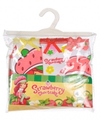 Strawberry Shortcake Girls 2-6X Strawberry 3 Pack Panties