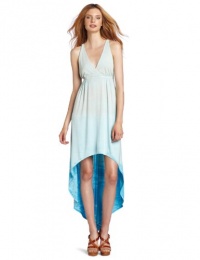 Gypsy 05 Women's Zoel Hi-Lo Hem Long Dress, Sky, Small