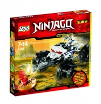 LEGO Ninjago Exclusive Limited Edition Set #2518 Nuckals ATV Includes Kai Ninja Mini Figure Spinner!