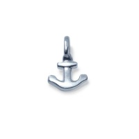 Alex Woo Mini Additions Sterling Silver Anchor Charm