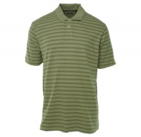 Tasso Elba Mens Interlock Striped S/S Polo Shirt