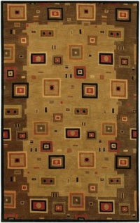 Couristan Pokhara Timberlake Earthtones Rug 9'6 x 13'