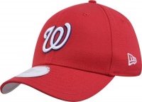 MLB Washington Nationals Youth Pinch Hitter Wool Replica Adjustable Cap, Red