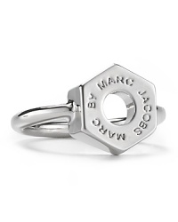 Fashion hardware from the ultimate it-brand. MARC BY MARC JACOBS' plated bolt-shaped ring is fixing to be a favorite.