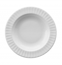 Wedgwood Night & Day Bone China Fluted Pasta Plate