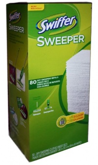 Swiffer Sweeper Dry Sweeping Refills 80 Cloths