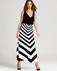 Alice + Olivia Dress - Magnolia Stretch Silk Maxi Dress