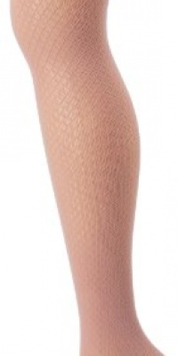 Jessica Simpson Women's Backseam Bow Mesh Sheer Tight