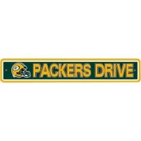 Green Bay Packers Plastic Street Sign Packers Drive