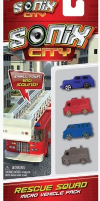 Sonix City Rescue Squad Vehicle Pack