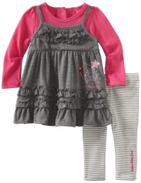 Calvin Klein Baby-Girls Infant Tunic With Legging Set