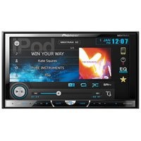 Pioneer AVH-X5500BHS Multimedia DVD Receiver with 7 Motorized Touchscreen Display