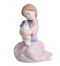 Nao My Puppy Love Porcelain Figurine