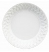 Louisiane Extra White Deep Plate 8.25 by Philippe Deshoulieres