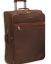 London Fog Luggage Oxford Classic Chocolate Expandable Upright Suiter, Chocolate, One Size