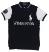 Polo Ralph Lauren Men's Custom-Fit Wimbledon Tennis Polo Shirt (X-Large, French Navy)