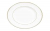 Vera Wang by Wedgwood Golden Grosgrain 13.75-Inch Oval Platter