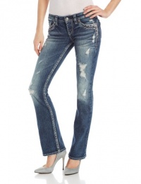 Silver Jeans Juniors Tuesday Low Bootcut Jean