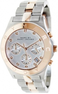 Marc by Marc Jacobs Blade Two Tone Chronograph Women's Watch - MBM3178