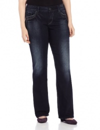 Silver Jeans Juniors Plus-Size Suki 17 Straight Jean